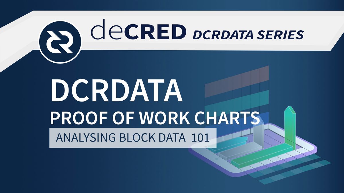 DCRDATA Proof of Work Charts