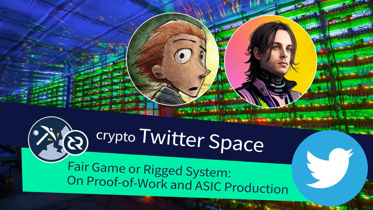 Fair Game or Rigged System- On Proof-of-Work and ASIC Production