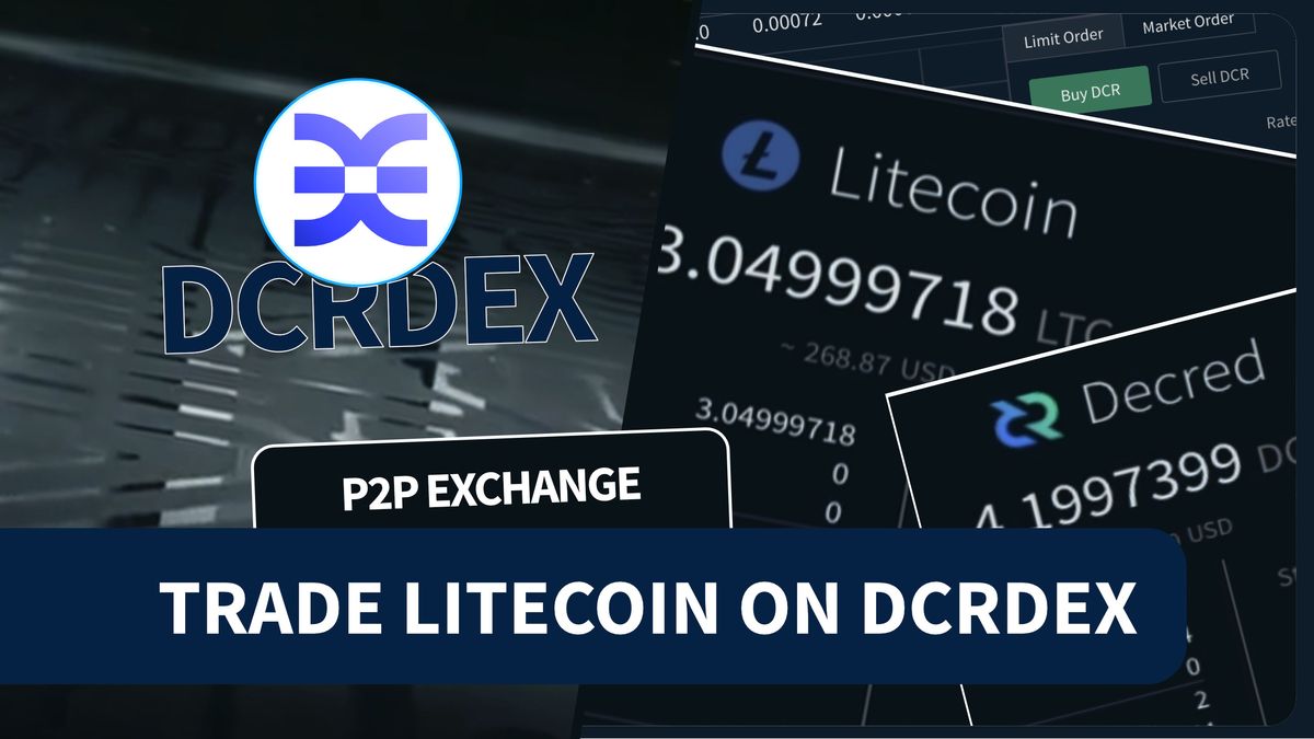 Completing a Litecoin Atomic-swap - DCRDEX 0.6