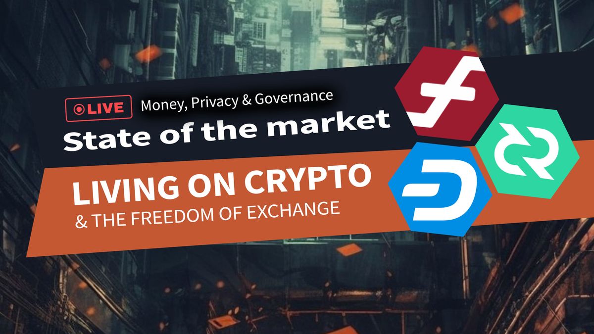 Living on crypto & the freedom of exchange feat. Joel Valenzuela of Dash and Reuben Yap of Firo