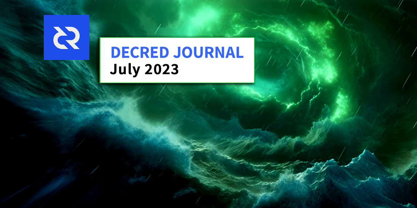 Decred Journal – July 2023