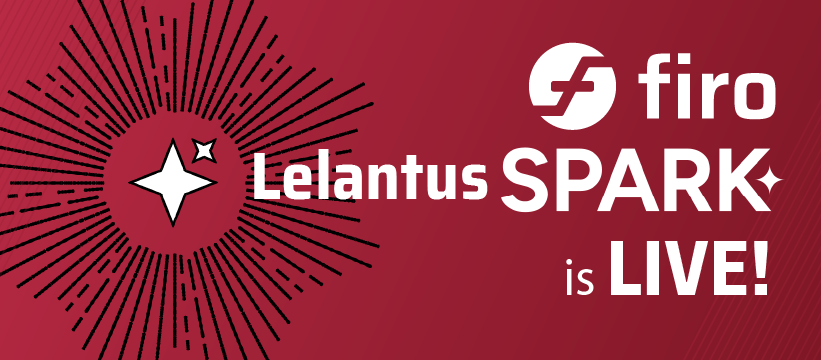 Lelantus Spark is live on Firo