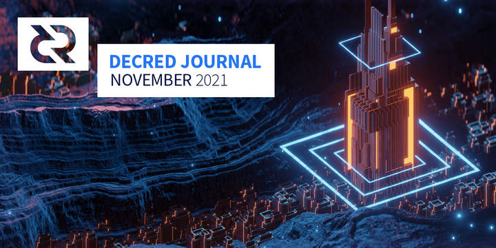 Decred Journal — November 2021