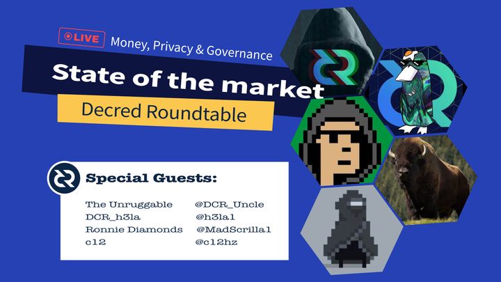 Decred Community Roundtable 2 - Decred as an interoperable market place