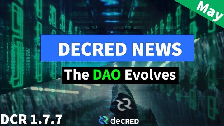 Decred Recap - v1.7.7 Improvements, Atomic-Swap DEX v0.6 - The DAO Evolves!