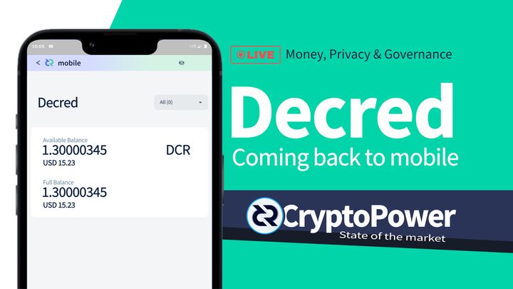 Decred is coming back to mobile