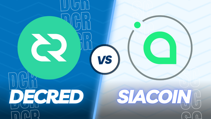 Decred vs Siacoin