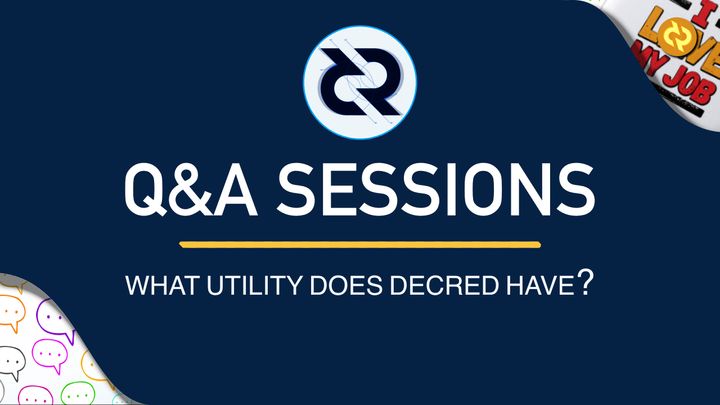 What utility does Decred have?