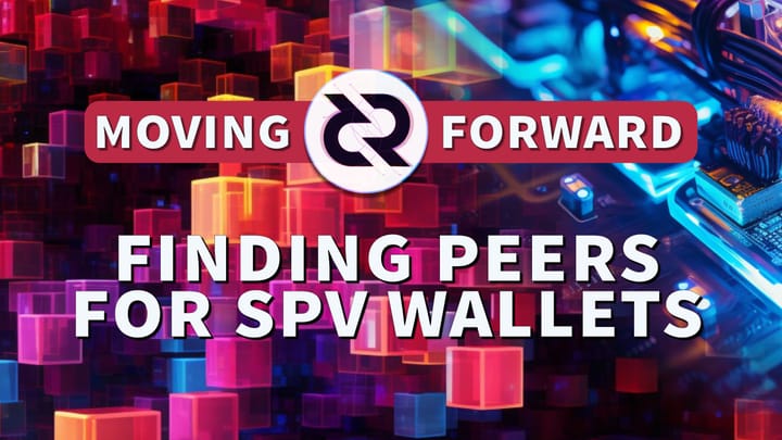 How do SPV wallets find peers?